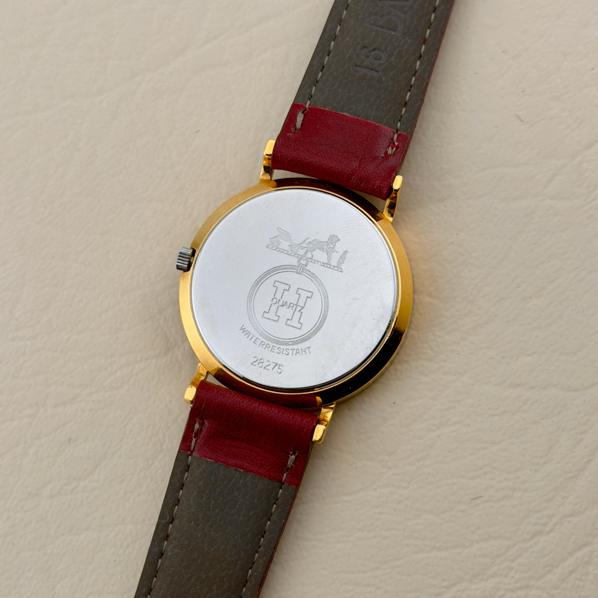 Hermes Pursang - Bordeaux Dial - Quartz - 29mm
