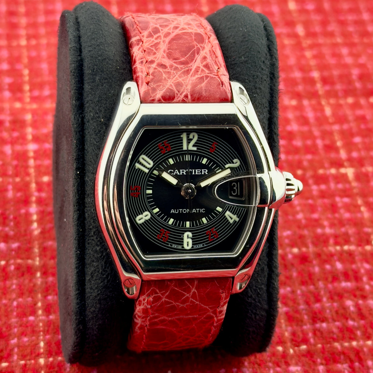 Cartier Roadster - Ref 2510 - Arabic Dial - Original Box - Men’s Watch