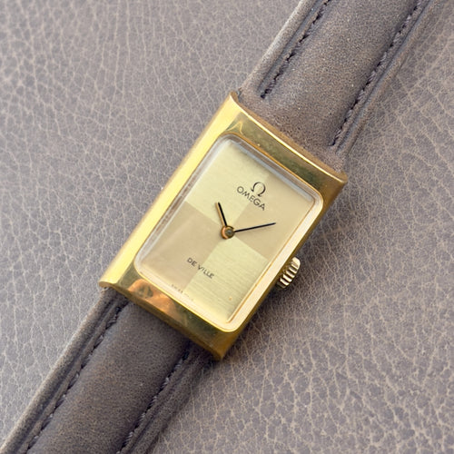 Vintage 1970s Omega De Ville - Checker Dial - Manual - Ref 511.0458 - Mens Watch