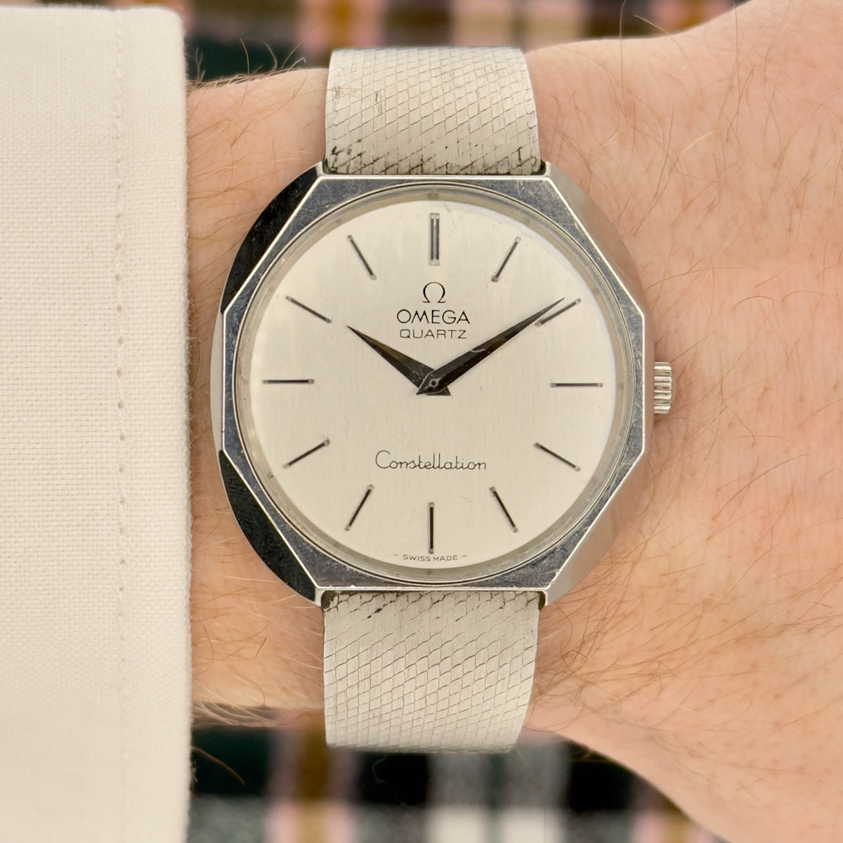 1970s Omega Constellation - Octagon Quartz - Original Bracelet