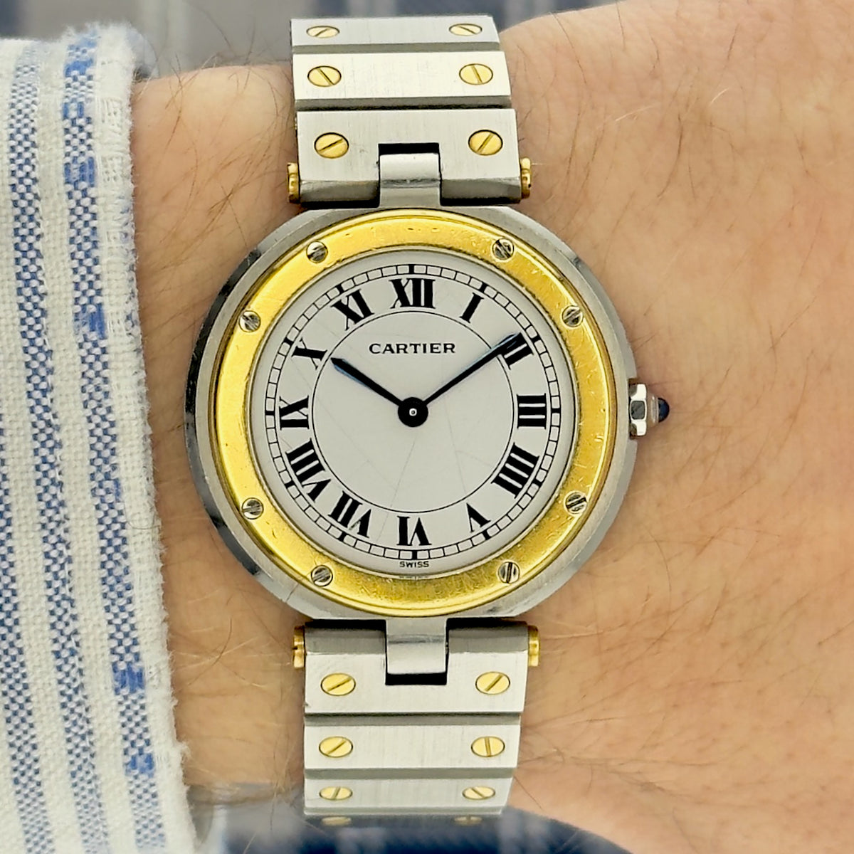 Cartier Santos Round - Ref. 8191 - Two Tone