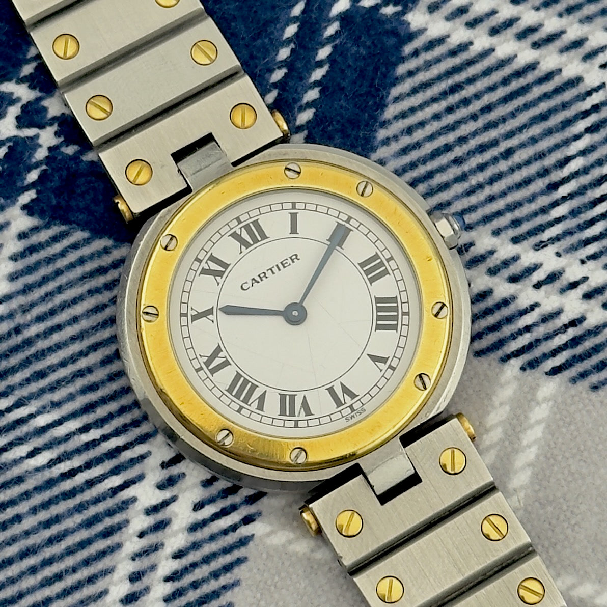 Cartier Santos Round - Ref. 8191 - Two Tone