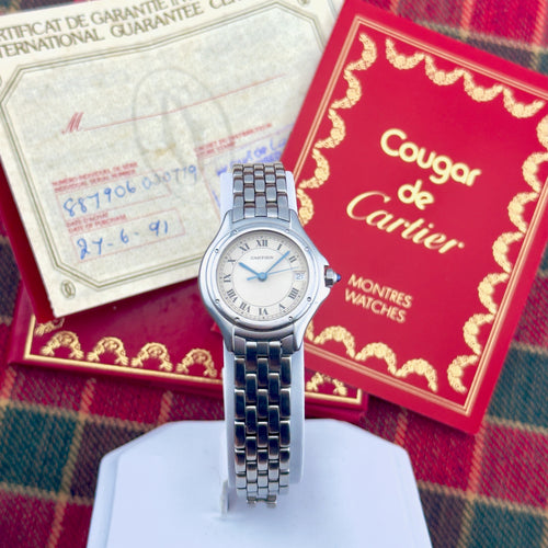 Cartier Panthere Cougar - With Papers - 26mm - 1991 - Quartz - Ladies Watch