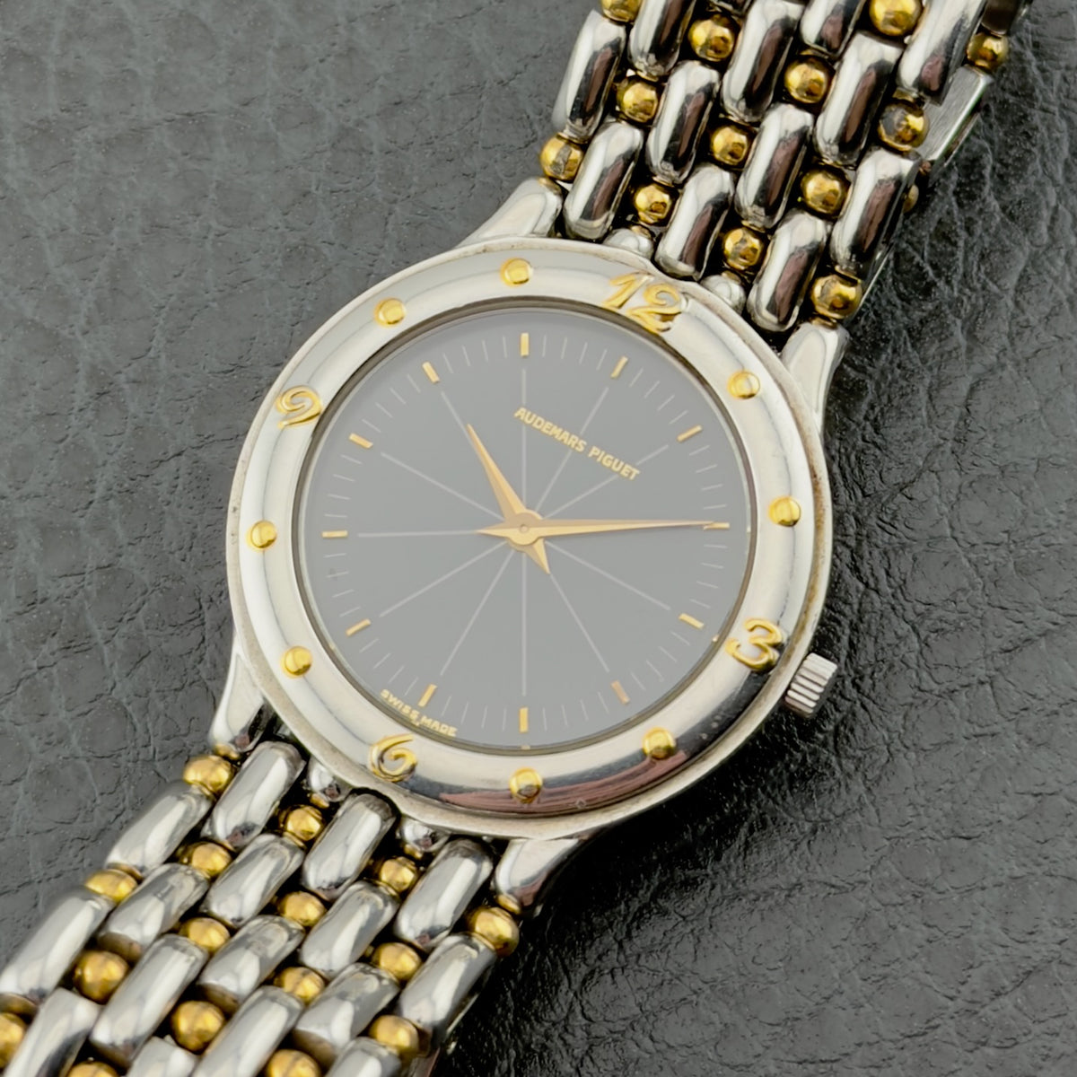 Audemars Piguet Meridian 18K Solid Gold / Steel Two Tone Gray Dial - Mens Watch