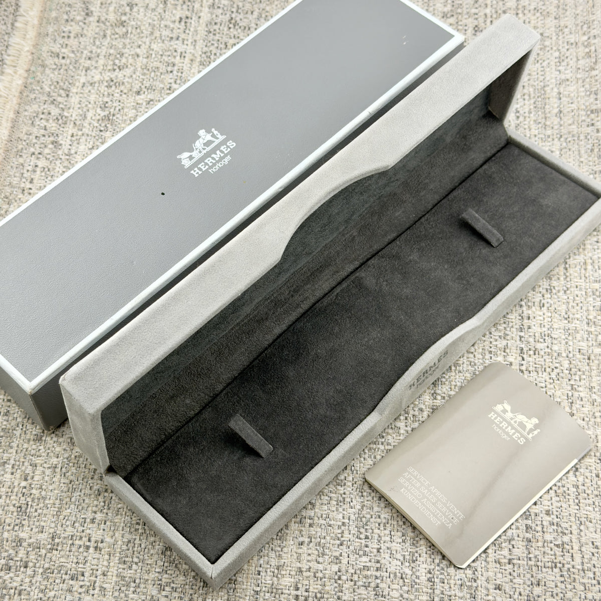 Hermes Kelly Watch - Black Dial - With Hermes Box - Working - Authentic Watch