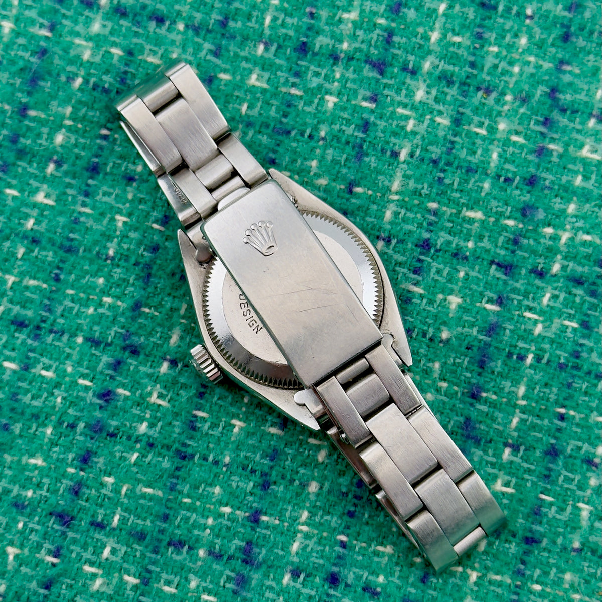 Rolex Oyster Perpetual - Ref.6718 - 26mm - Blue Dial - Automatic - Ladies Watch