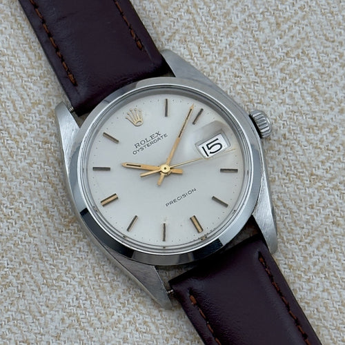 Vintage 1968 Rolex Oysterdate - Ref. 6694 - Manual - 34mm - Men’s Watch
