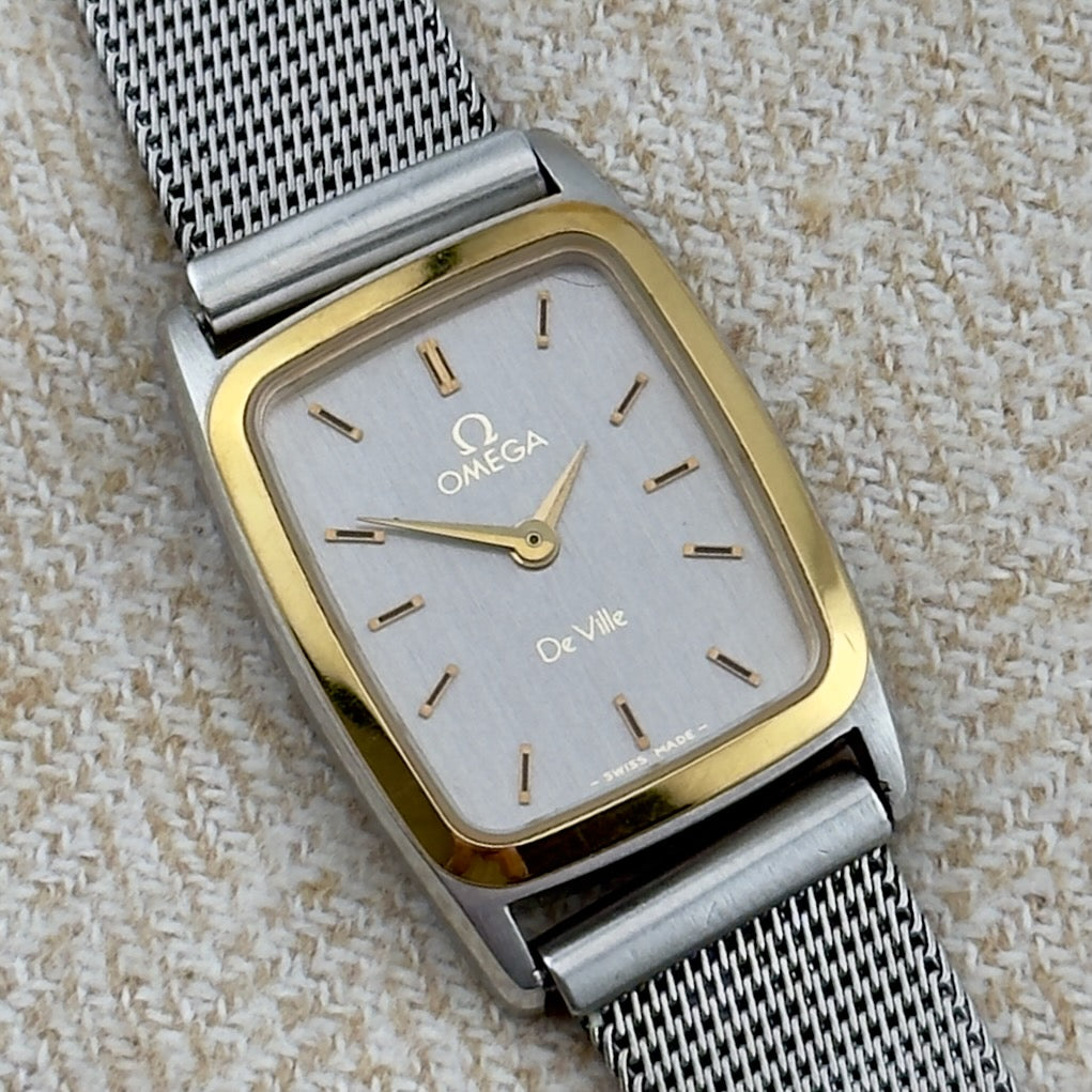 Vintage 1970’s Omega De Ville - Two Tone - Quartz - Ladies Watch