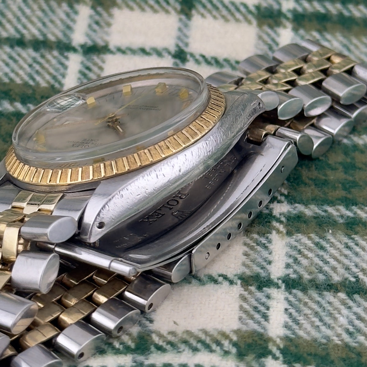 Vintage 1968 Rolex Oyster Perpetual Date - Ref. 1505 - Two Tone - 34mm - Men’s