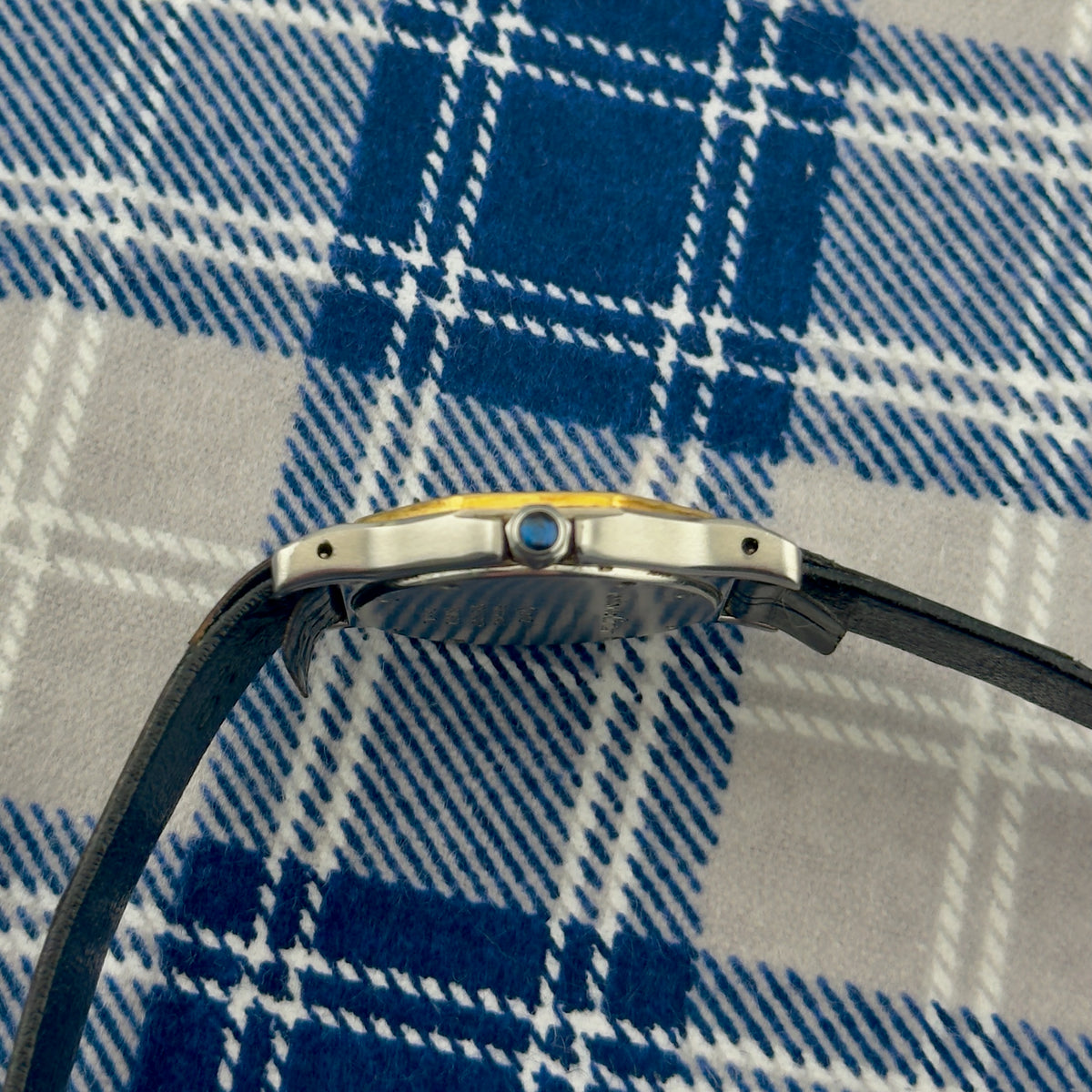 1990s Cartier Santos Octagon - 18K Yellow Gold