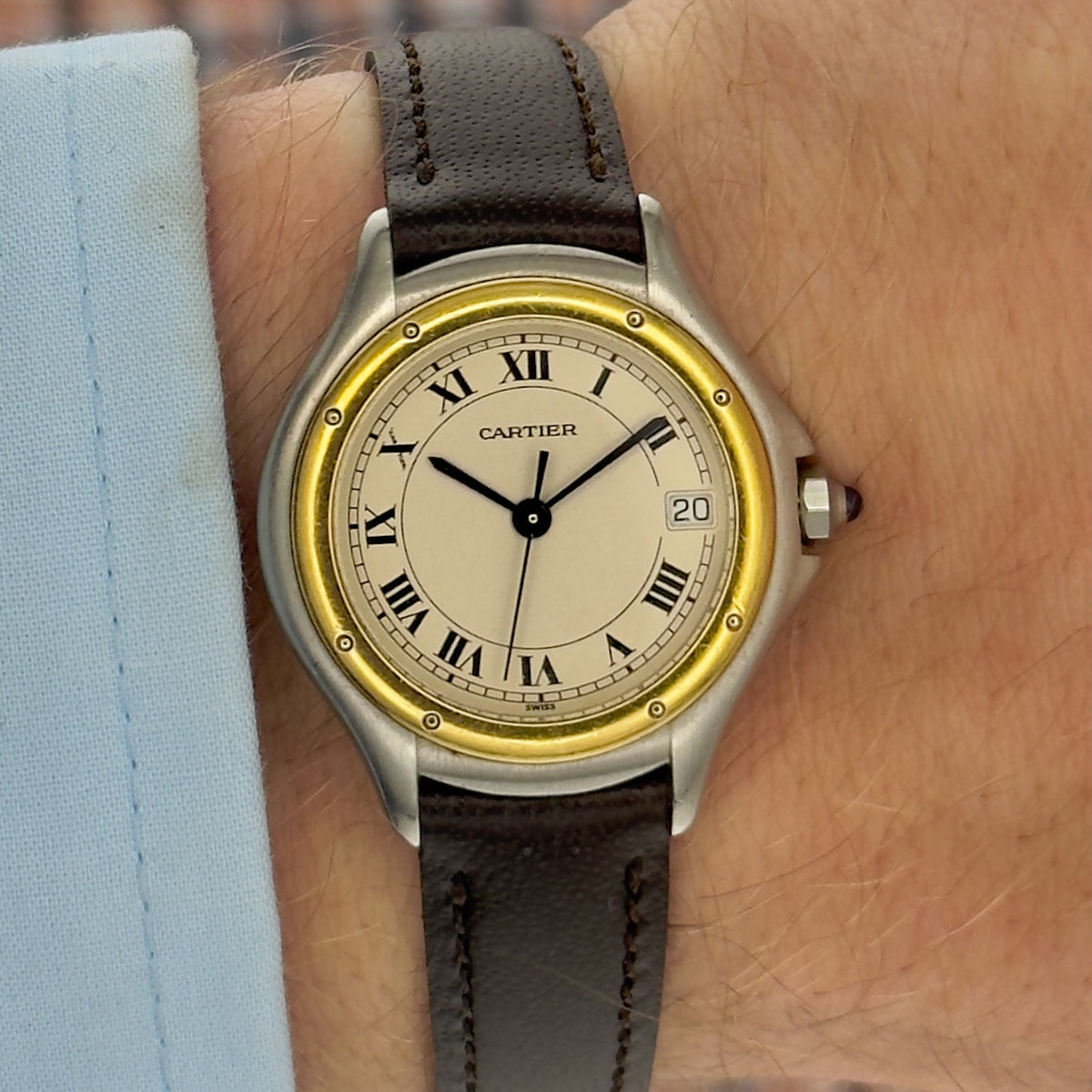 1990s Cartier Panthere Cougar - Two Tone 18K Yellow Gold