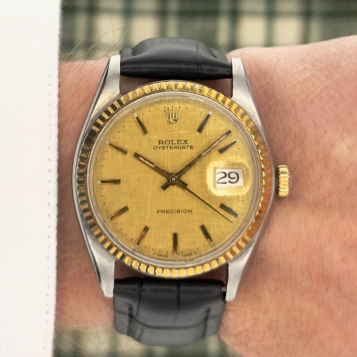 Vintage 1963 Rolex Oysterdate - Ref. 6694 - Manual - 34mm - Men’s Watch