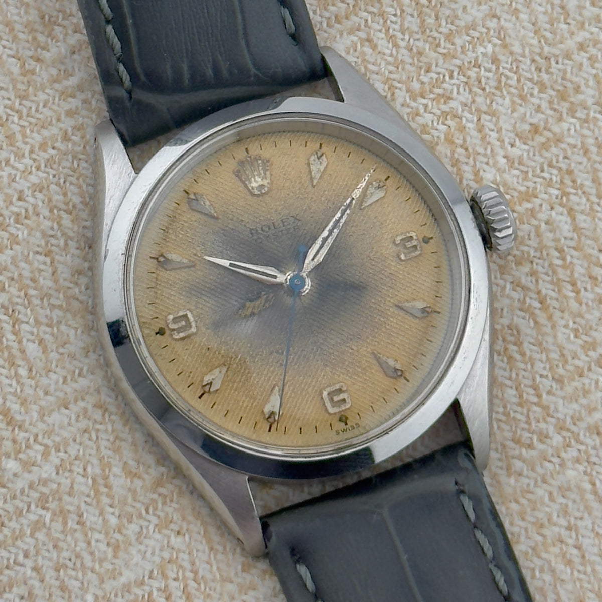 1950’s Rolex Oyster - Ref. 6480 - 34mm - Radium Burnt Dial