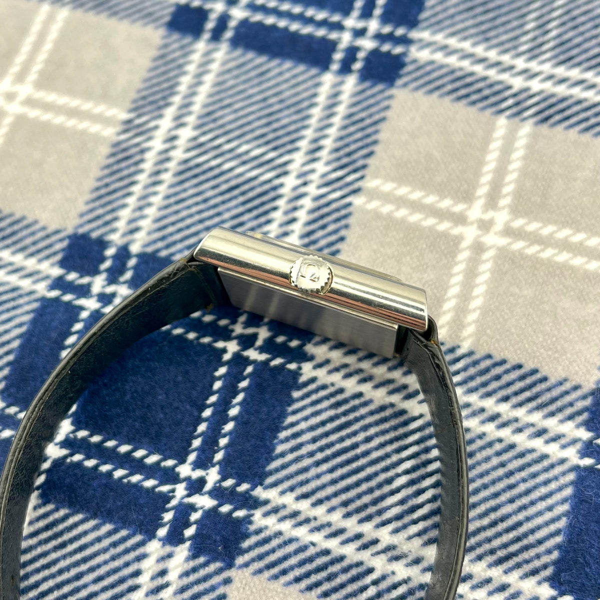 1970's Omega De Ville Tank - Checkered Dial