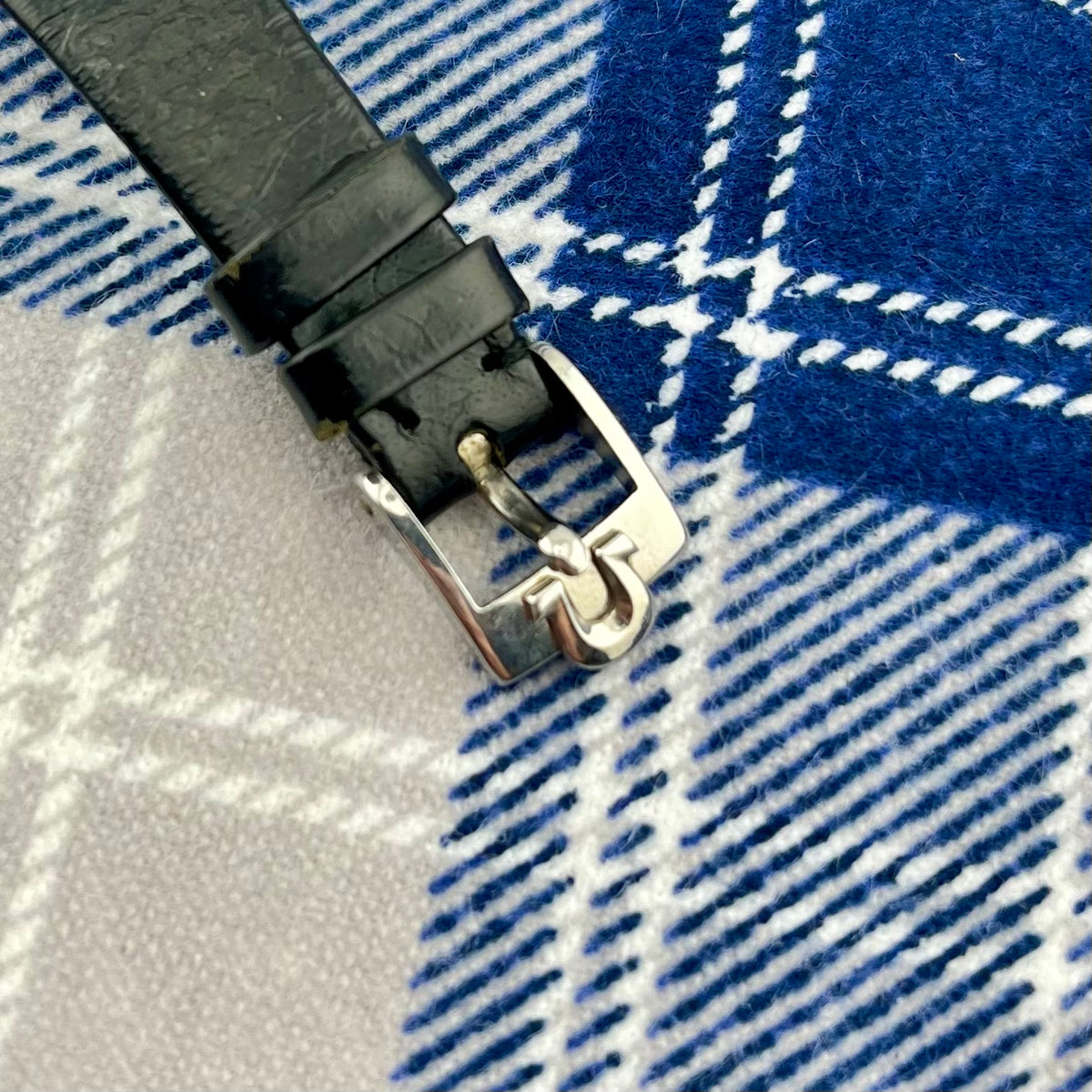 1970's Omega De Ville Tank - Checkered Dial