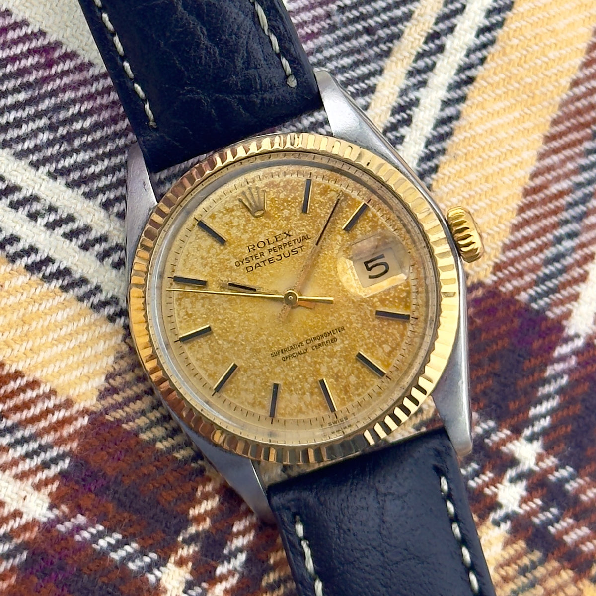 Vintage 1969 Rolex Datejust - Ref. 1601 - 36mm - Patina Dial - Men’s Watch
