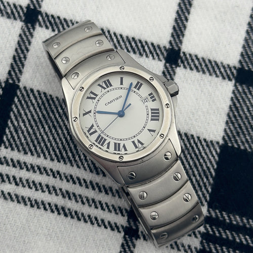 Cartier Santos Ronde - Ref 1561/1 - 30mm - Quartz - Men’s Watch