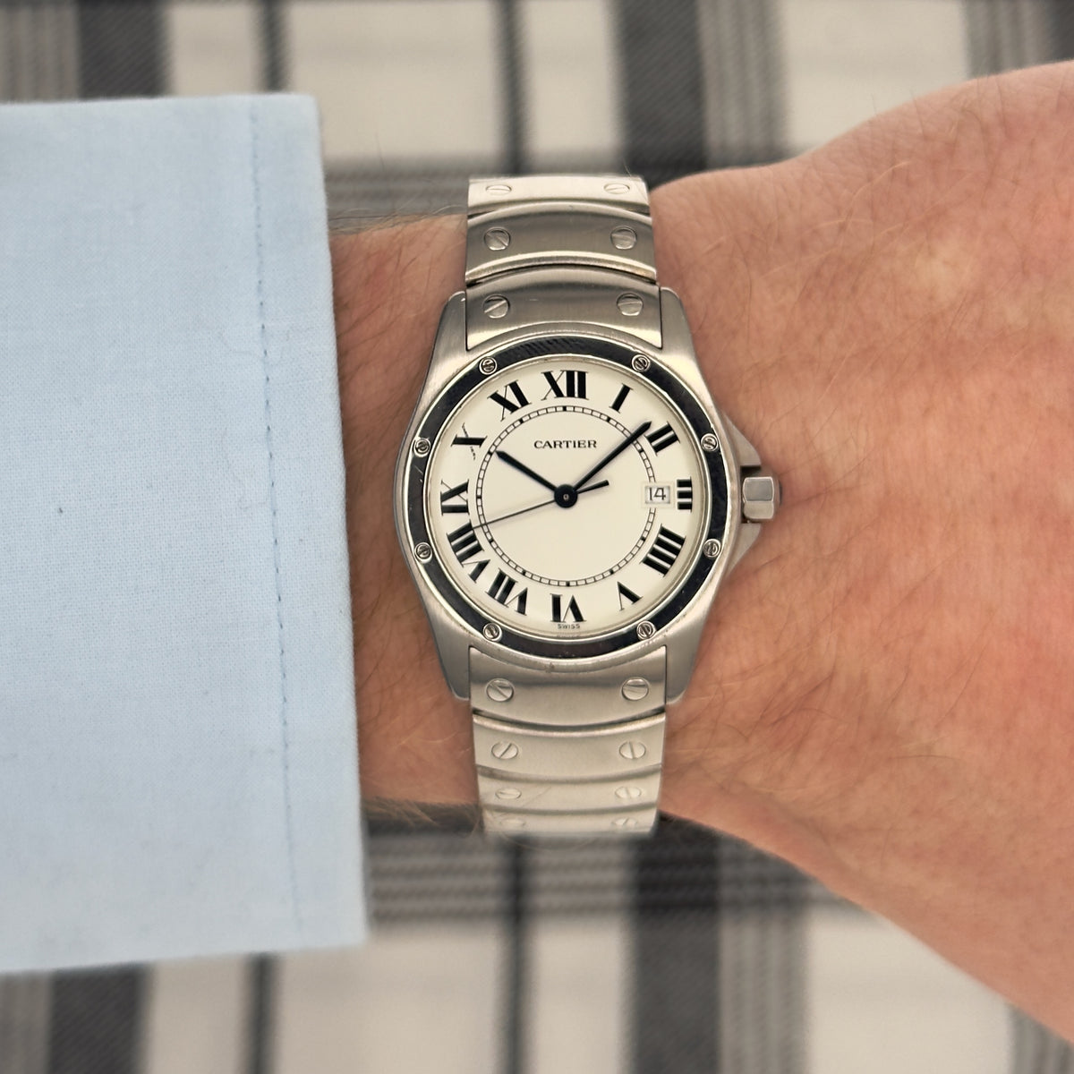 Cartier Santos Ronde - Ref 1561/1 - 30mm - Quartz - Men’s Watch