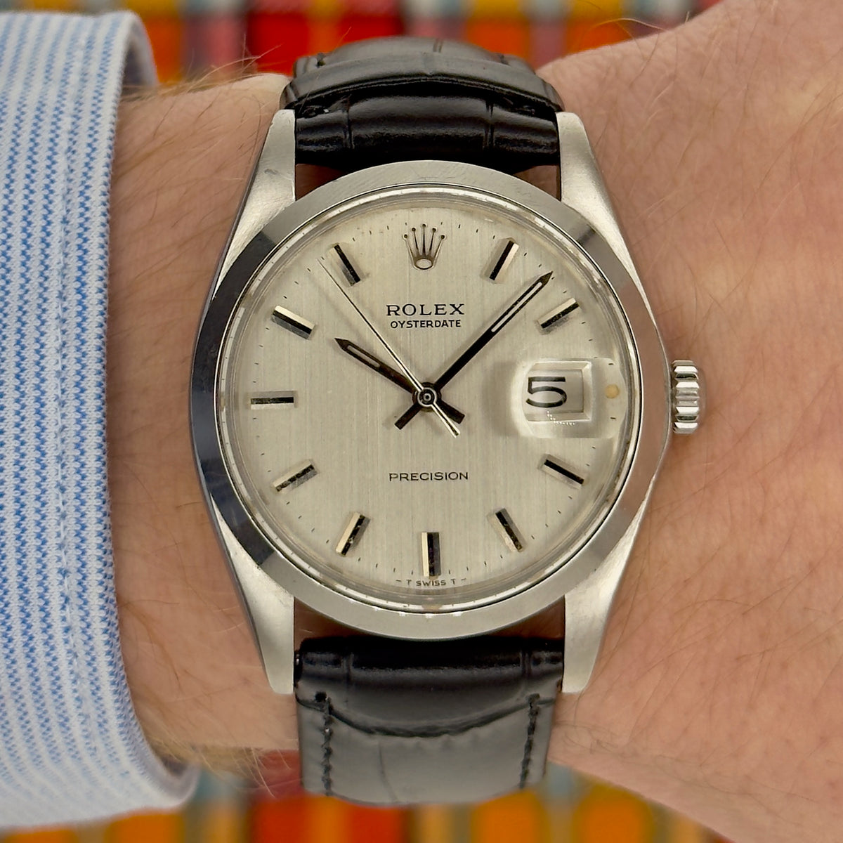 Vintage 1972 Rolex Oysterdate - Ref. 6694 - Manual - 34mm - Men’s Watch