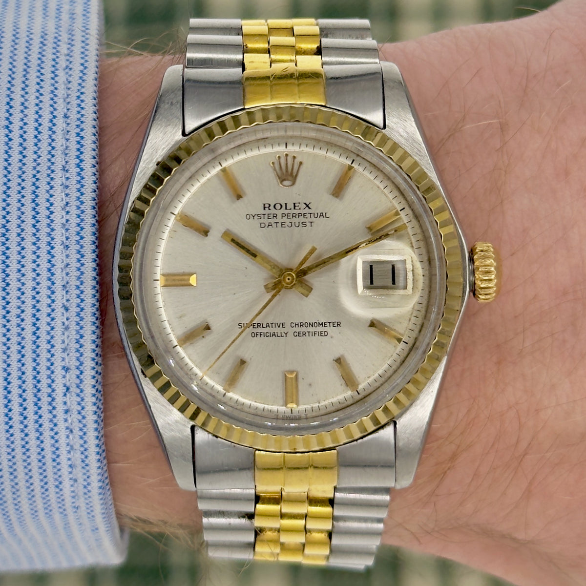 Vintage 1978 Rolex Datejust - Ref. 1601 - 36mm - Two Tone Jubilee - Men's Watch