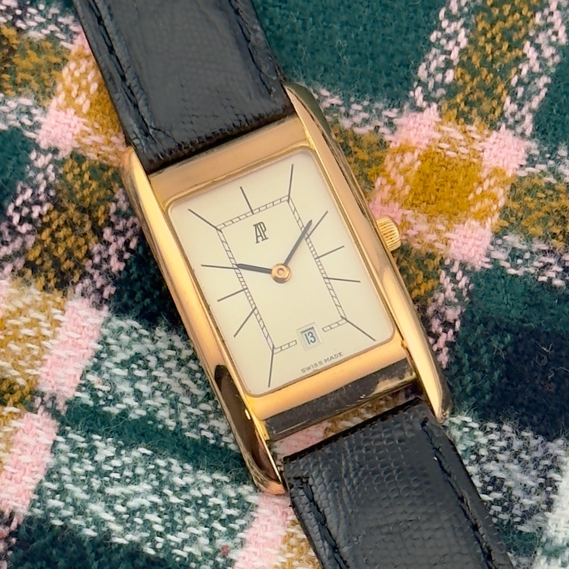 Audemars Piguet Edward Piguet Tank - 18k Solid Rose Gold - Men’s Watch