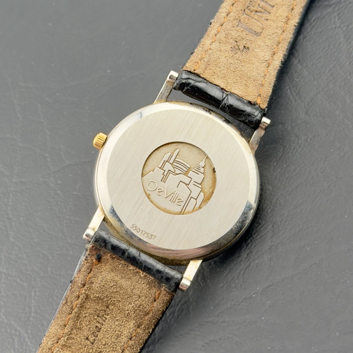 Vintage 1990’s Omega De Ville Quartz - Gold Dial - Ref 196.2432