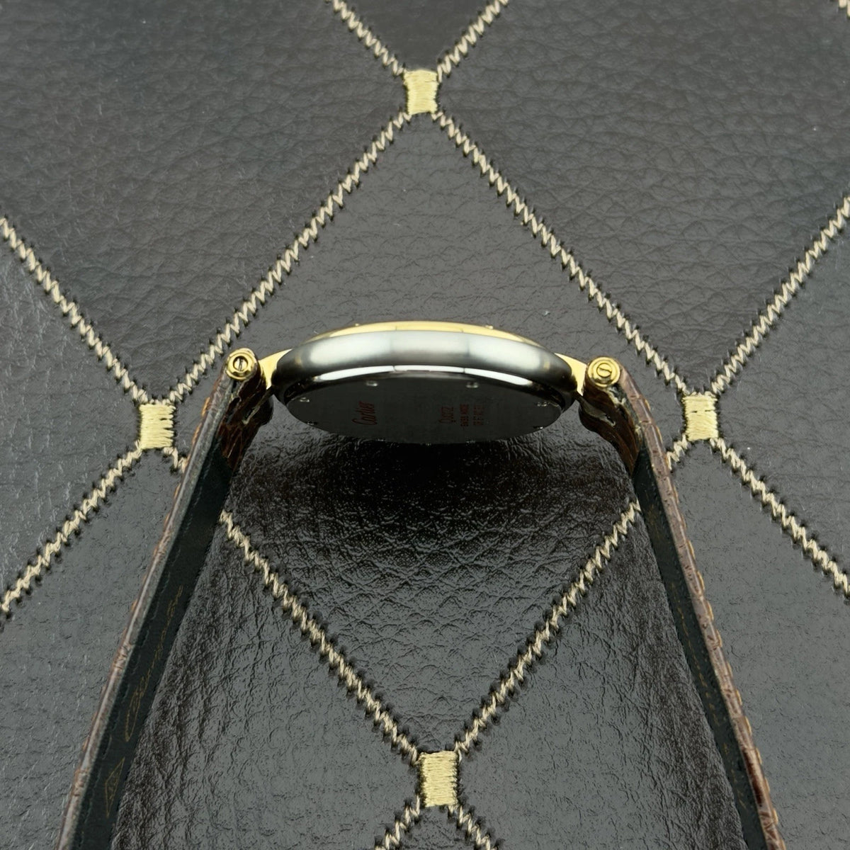 Vintage 1990s Cartier Panthere Vendome - Roman Numeral Dial - 18k Yellow Gold