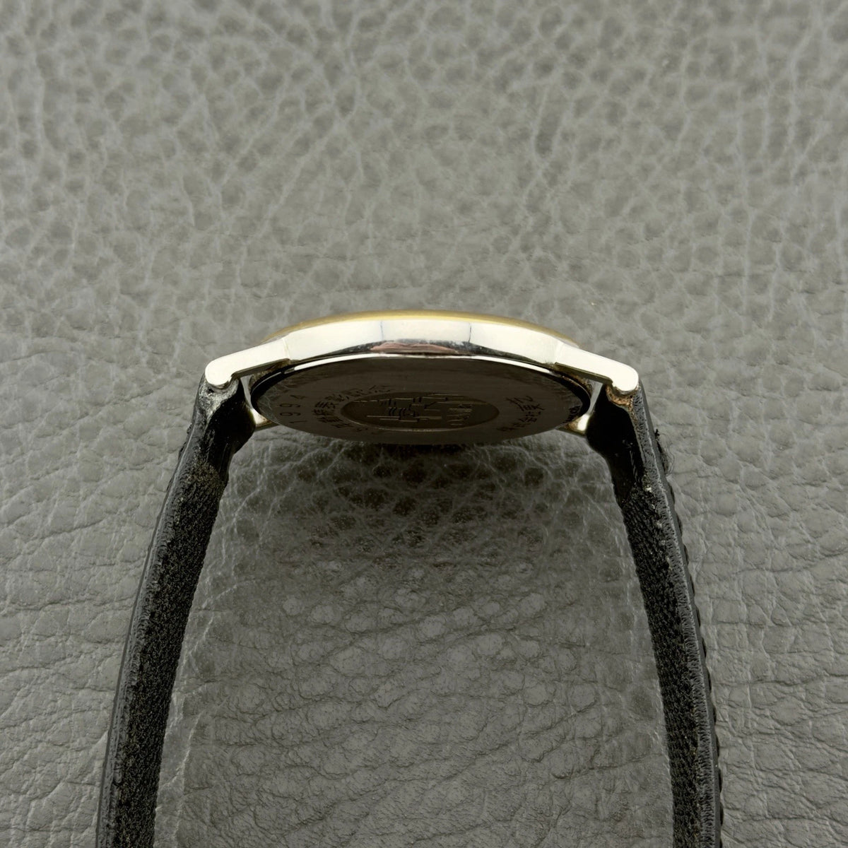 Vintage 1994 Omega De Ville Quartz - Gold Dial - Ref 196.2432