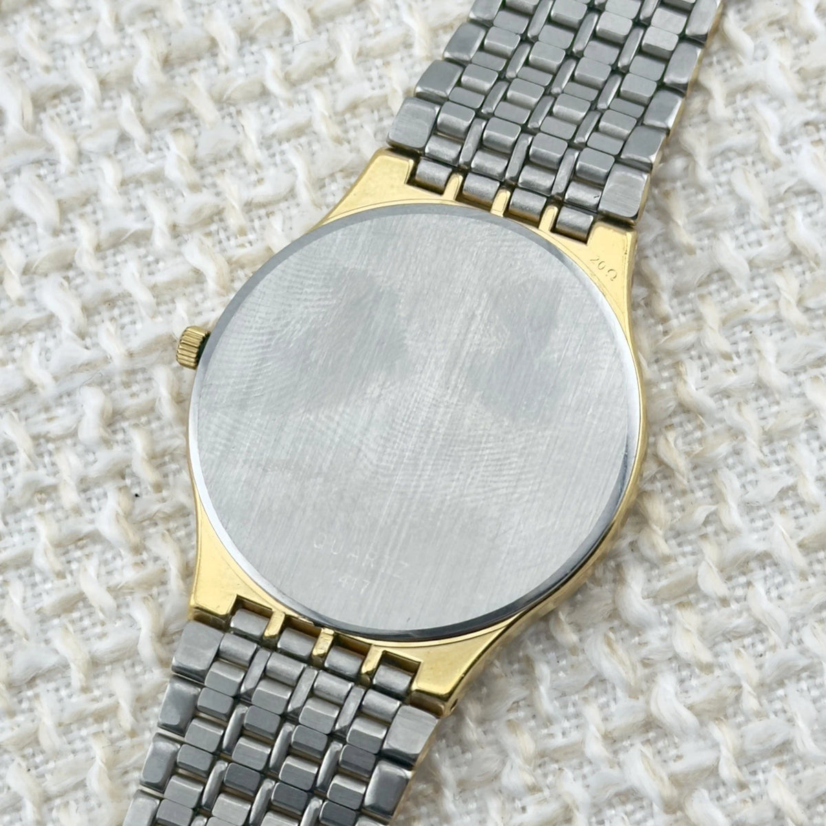 Vintage Omega De Ville - Gold Checker Dial - Quartz - Ref 195.0038