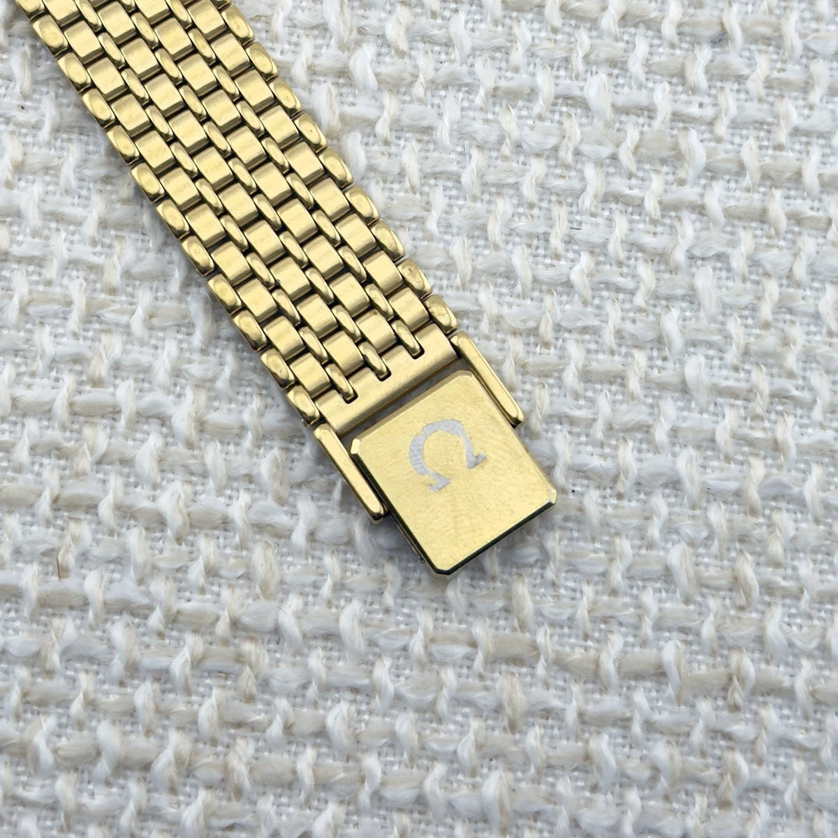 Vintage Omega De Ville - Gold Checker Dial - Quartz - Ref 195.0038