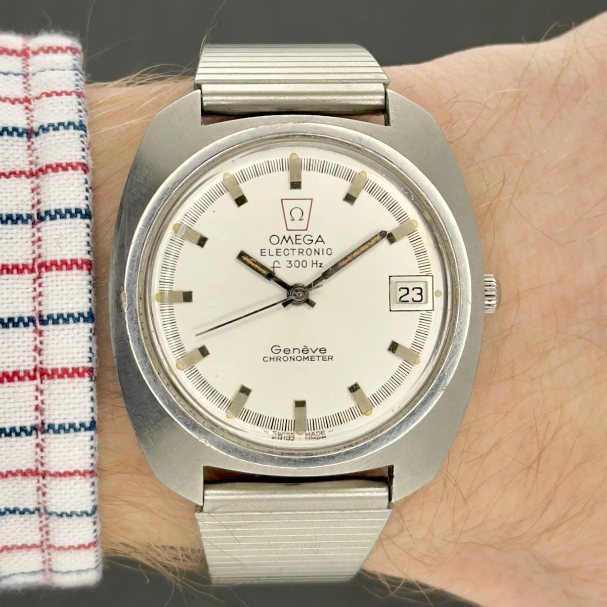 Vintage 1972 Omega Geneve F300 Chronometer - Ref 198.030