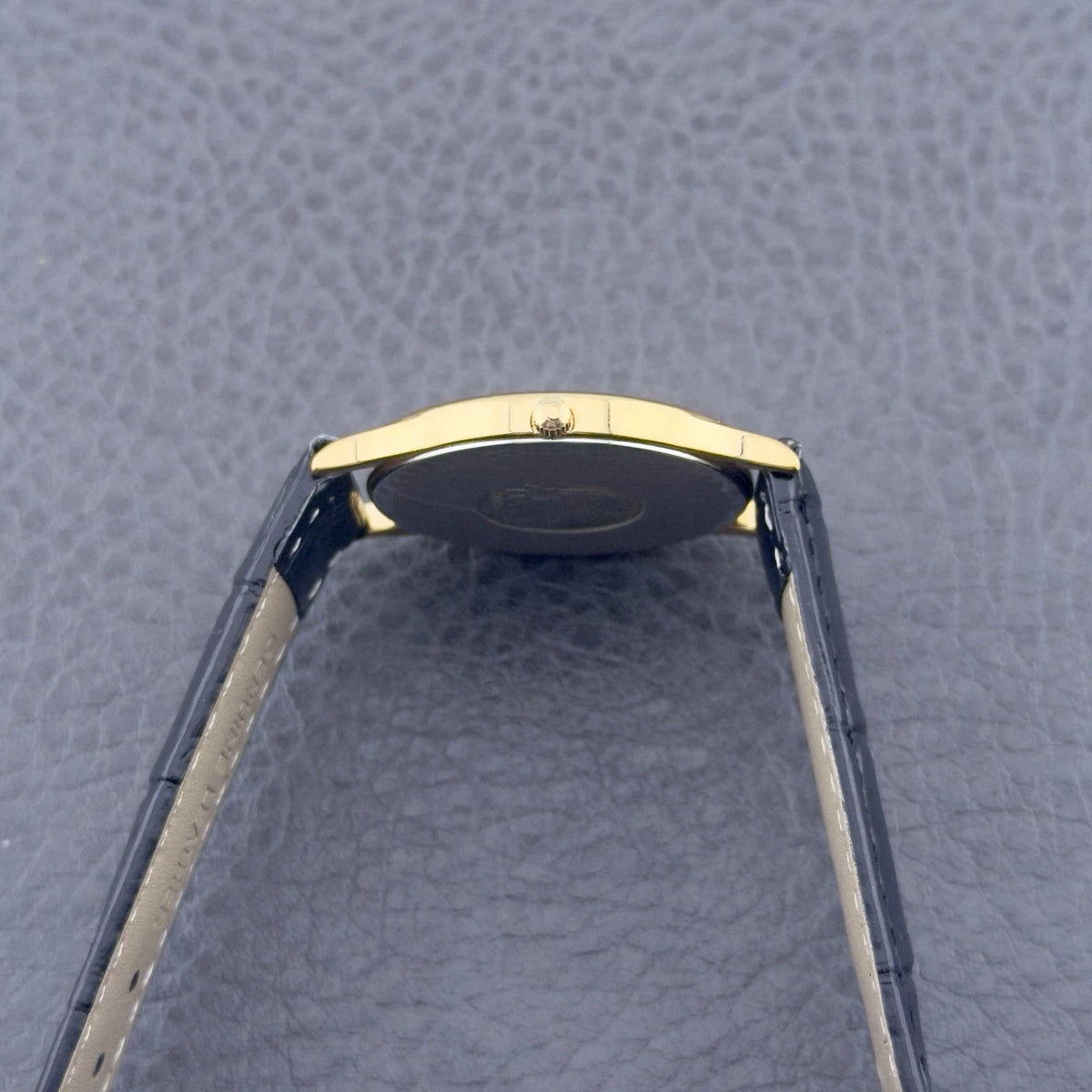 Vintage 1983 Omega DeVille - Gold Dial - Push Crown - Ref 195.0039