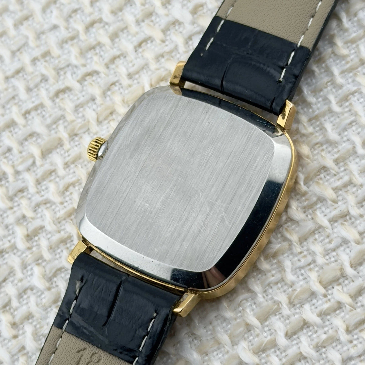 Vintage 1977 Omega De Ville Quartz - Gold Dial - Ref 191.0045