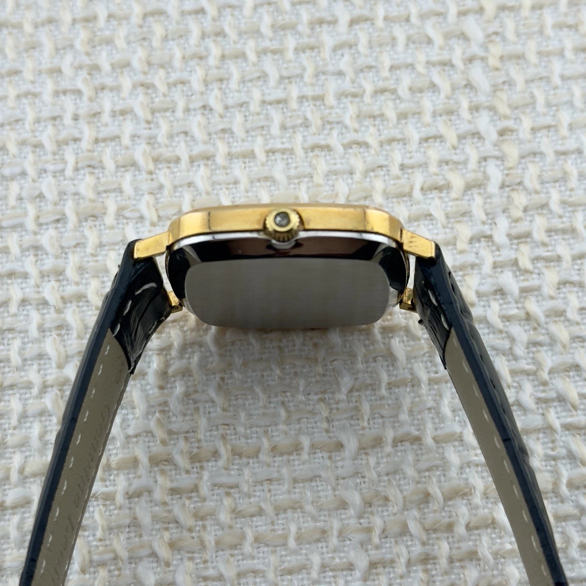 Vintage 1977 Omega De Ville Quartz - Gold Dial - Ref 191.0045