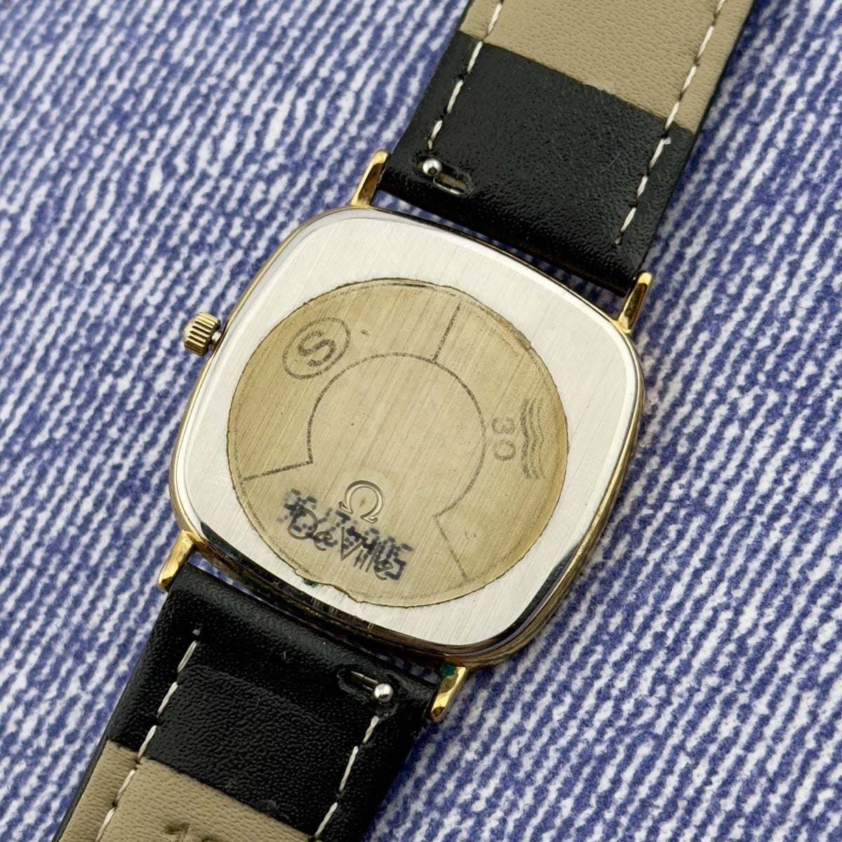 Vintage 1980s Omega De Ville - White Dial - Ref 195.0077.2