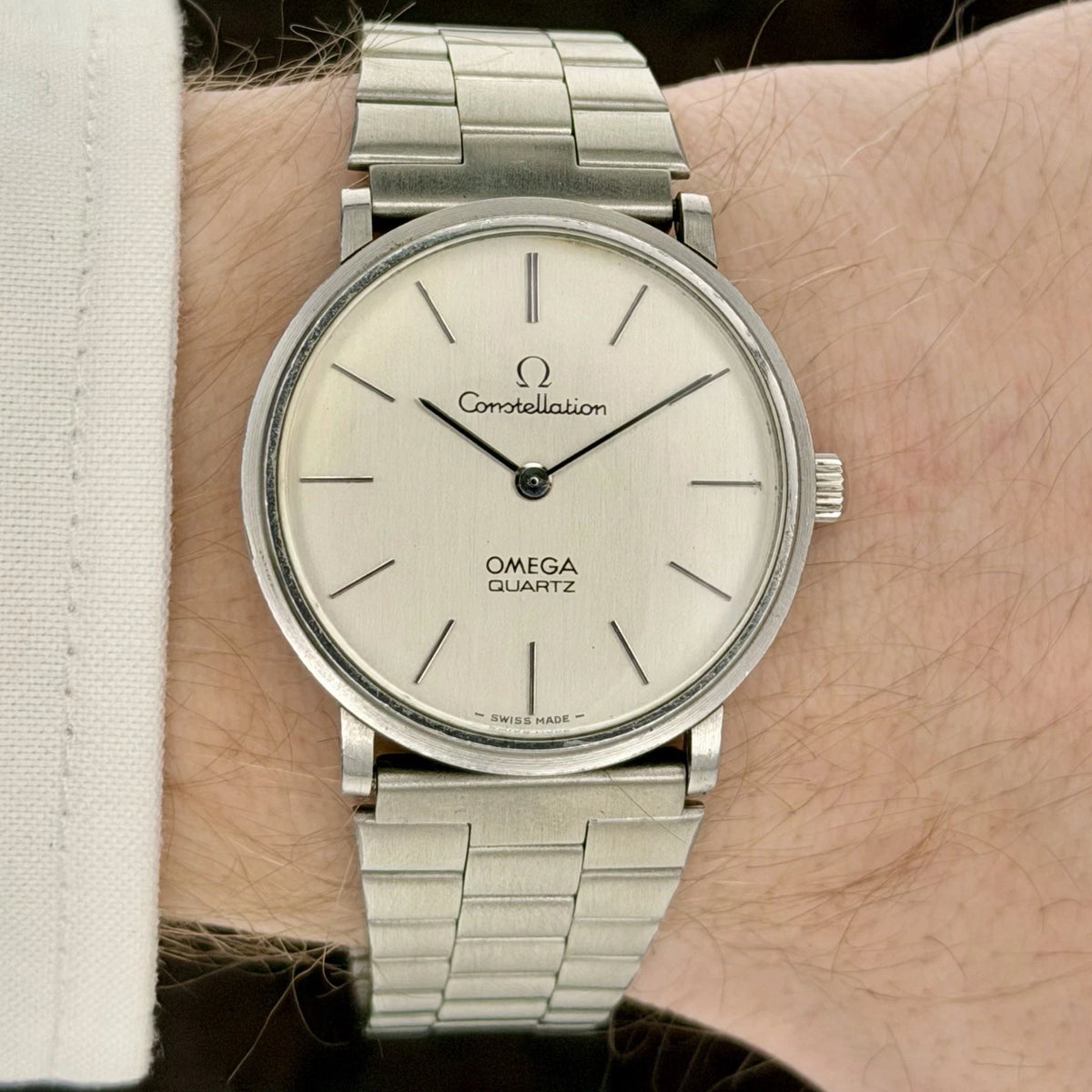Vintage 1978 Omega Constellation - Silver Dial - Ref 191.0032
