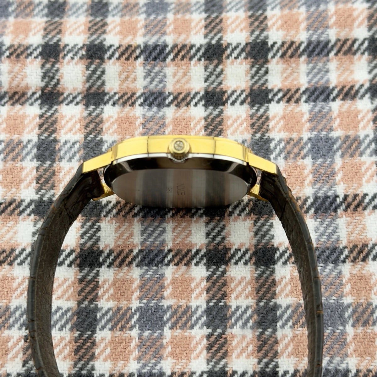 Vintage 1980s Omega De Ville - Gold Dial - Quartz - Ref 191.0046
