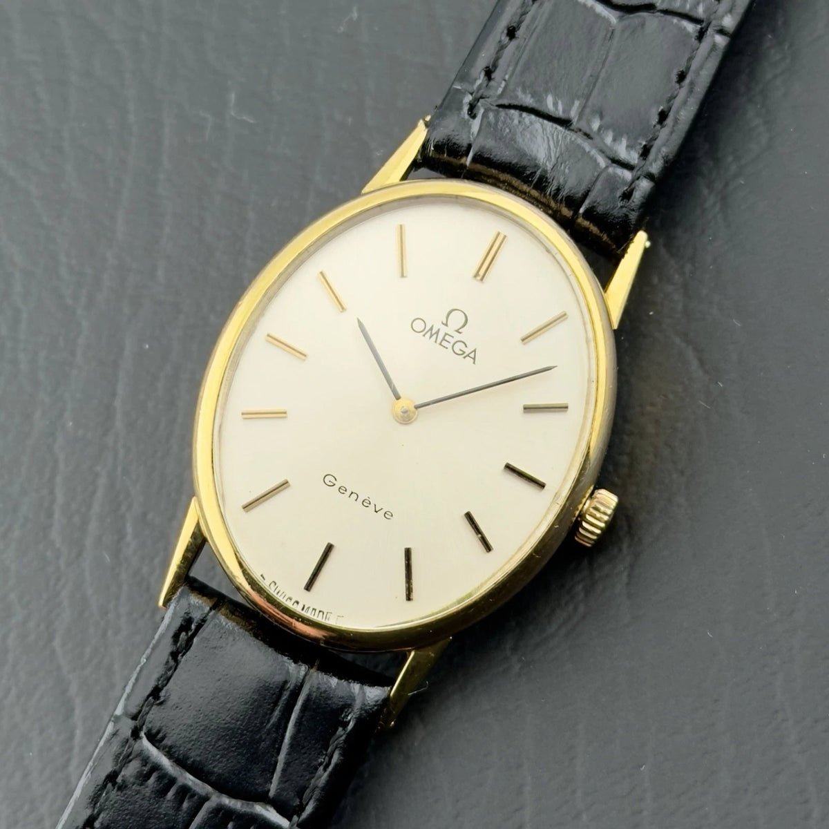 Vintage 1970s Omega Geneve - Silver Dial - Manual - Ref 511.416