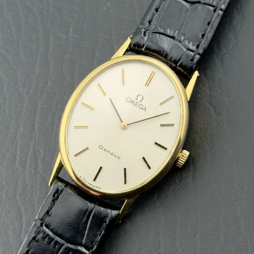 Vintage 1970s Omega Geneve - Silver Dial - Manual - Ref 511.416