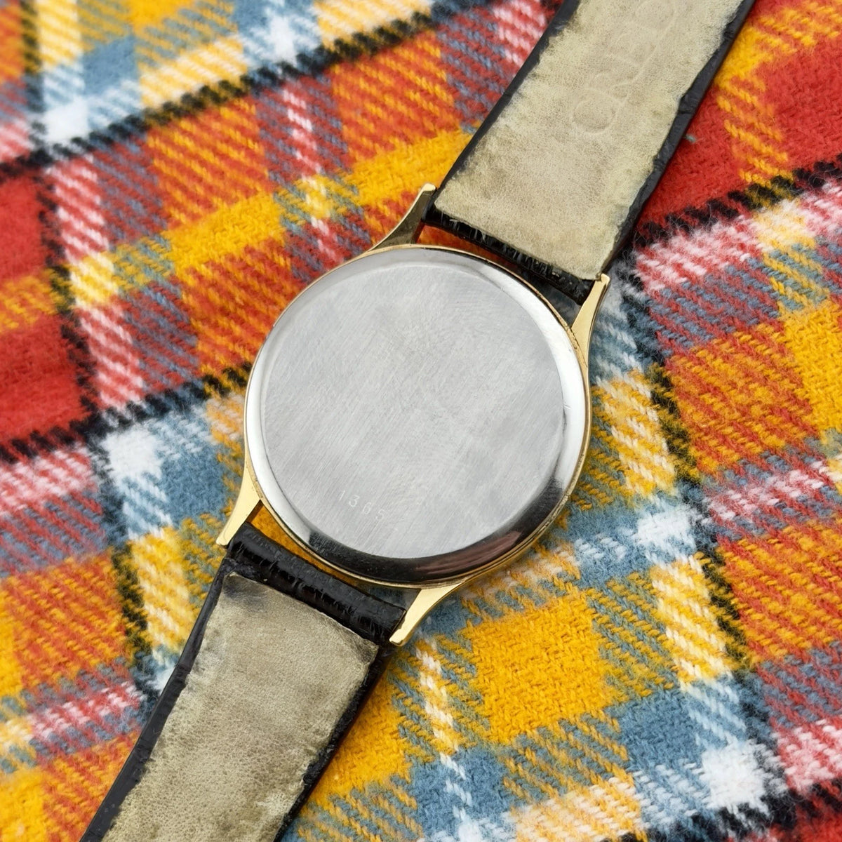 Vintage 1980 Omega De Ville Quartz - Gold Dial - Ref 191.0130
