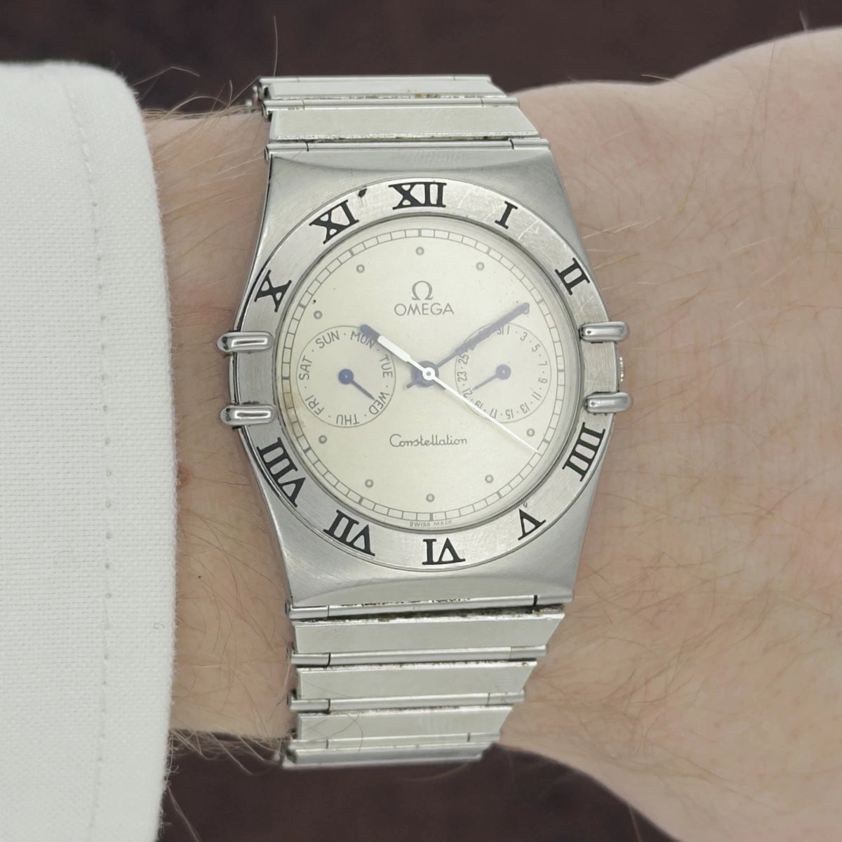 Omega Constellation Manhattan - Day Date - 34mm - Ref 396.1070