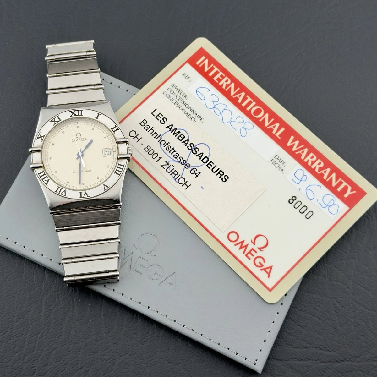 Omega Constellation Manhattan - With Papers - 34mm - Ref 396.1070