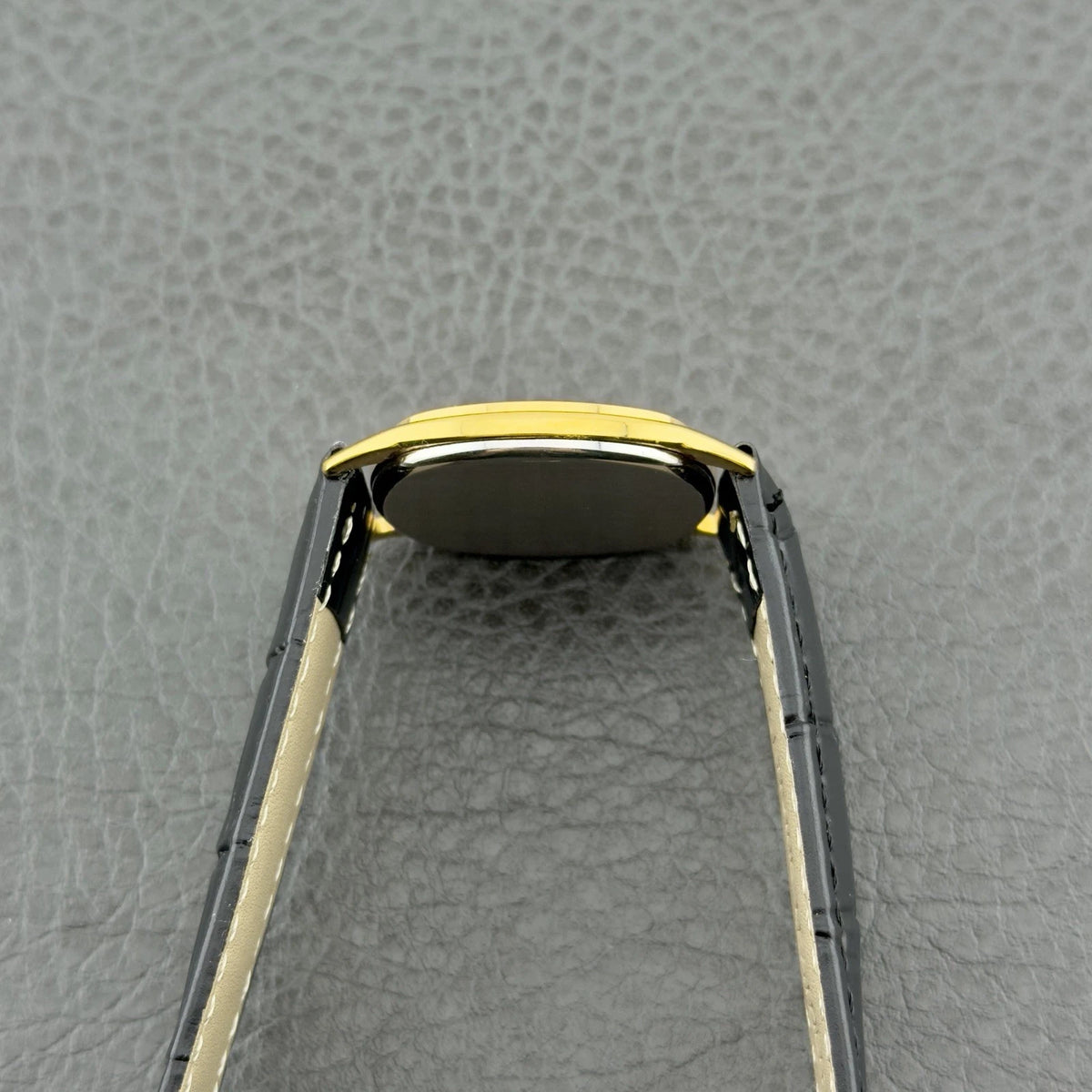 Vintage 1980s Omega De Ville Quartz - Gold Grid Dial - Ref 191.0099