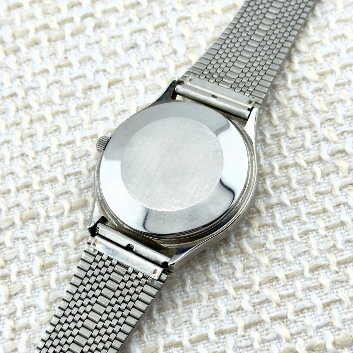 Vintage 1978 Omega De Ville Quartz Silver - With Papers - 35mm
