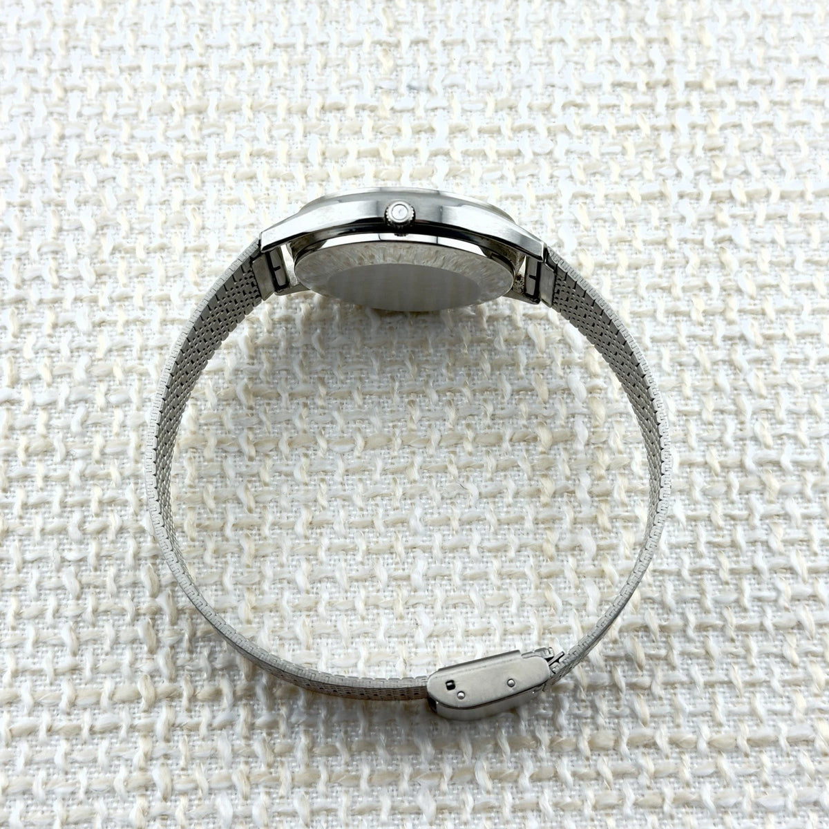 Vintage 1978 Omega De Ville Quartz Silver - With Papers - 35mm