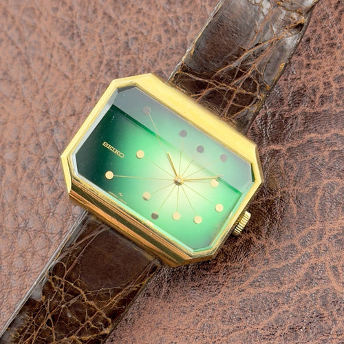 Vintage 1970's Seiko - Emerald Prismatic Disco Dial - Ref 11-3780