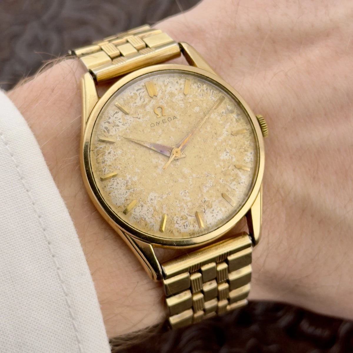 Vintage 1950s Omega - Ref 2905 - Beautiful Patina Dial - Manual Wound