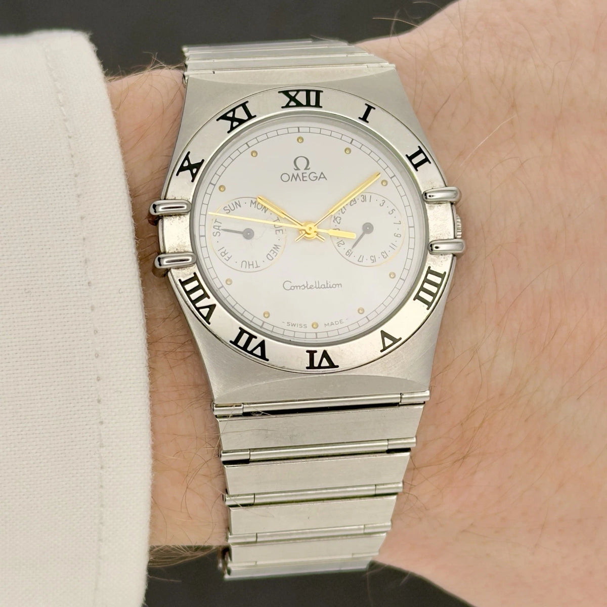 Omega Constellation Manhattan - Day Date - 34mm - Ref 396.1070