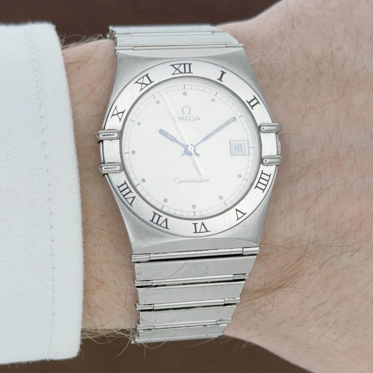 Omega Constellation Manhattan - White Dial - 34mm - Ref 396.1070