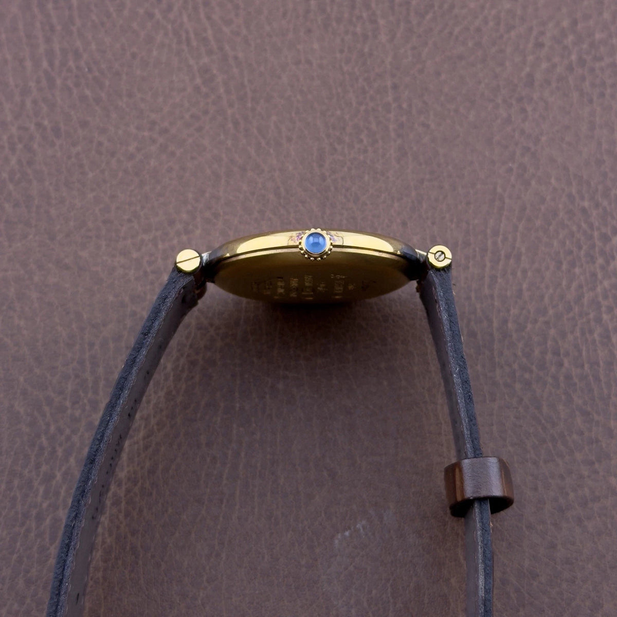 Vintage 1990 Cartier Must Vendome - Roman Numeral Dial - With Original Papers